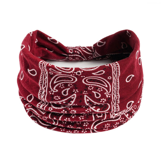 🎁Last Day 🎉Boho Paisley Printed Wide HeadBand
