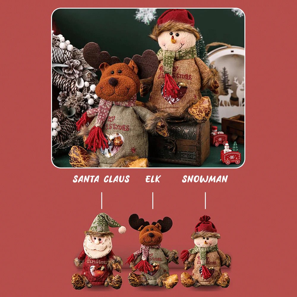 🎉 Last Day Promotion 49% OFF 🎉Christmas Gift Bags Zipper Design