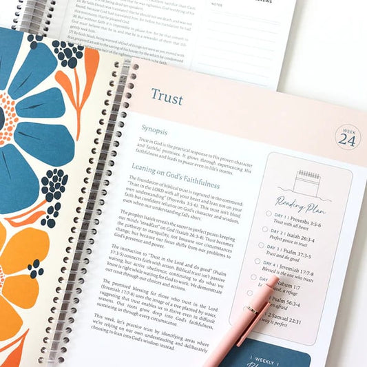 🔥LAST DAY 49% OFF -🙏🏼The Bible In A Year: A 52-Week Journey Through God's Word(✨Hardcover)