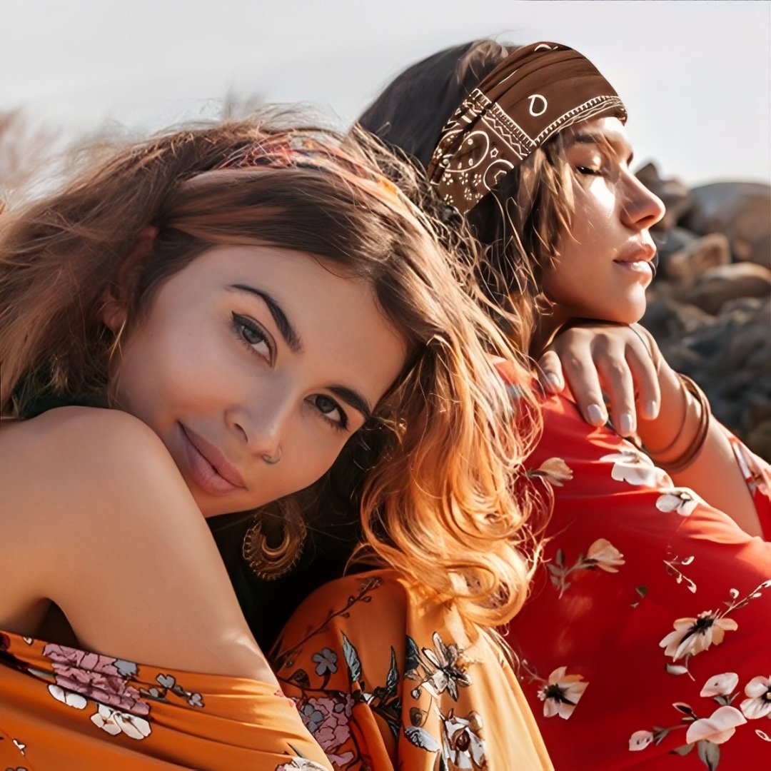 🎁Last Day 🎉Boho Paisley Printed Wide HeadBand