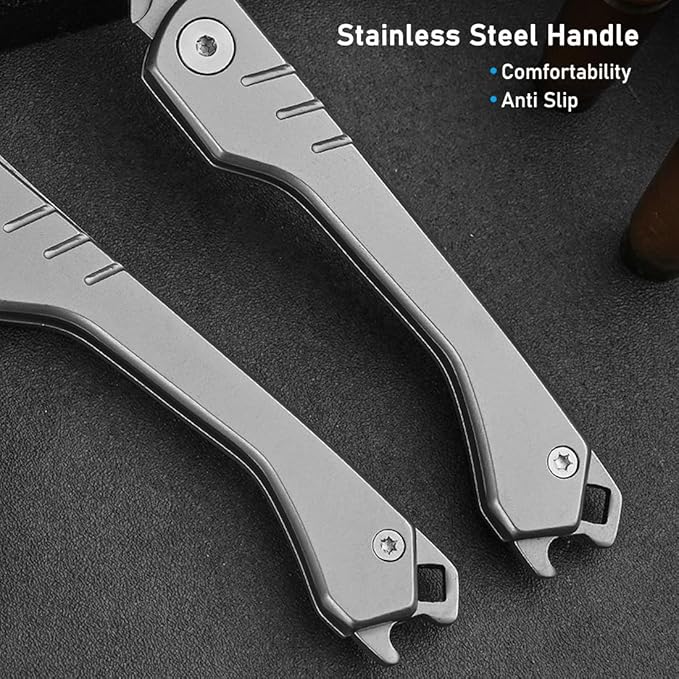 ⏰Last Day Promotion 49% OFF - 🏆Folding Scalpel Knife with 10pcs Replaceable Blades