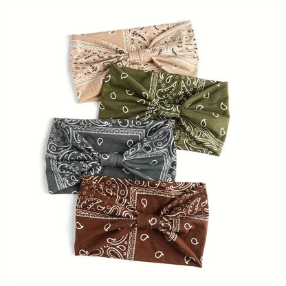 🎁Last Day 🎉Boho Paisley Printed Wide HeadBand