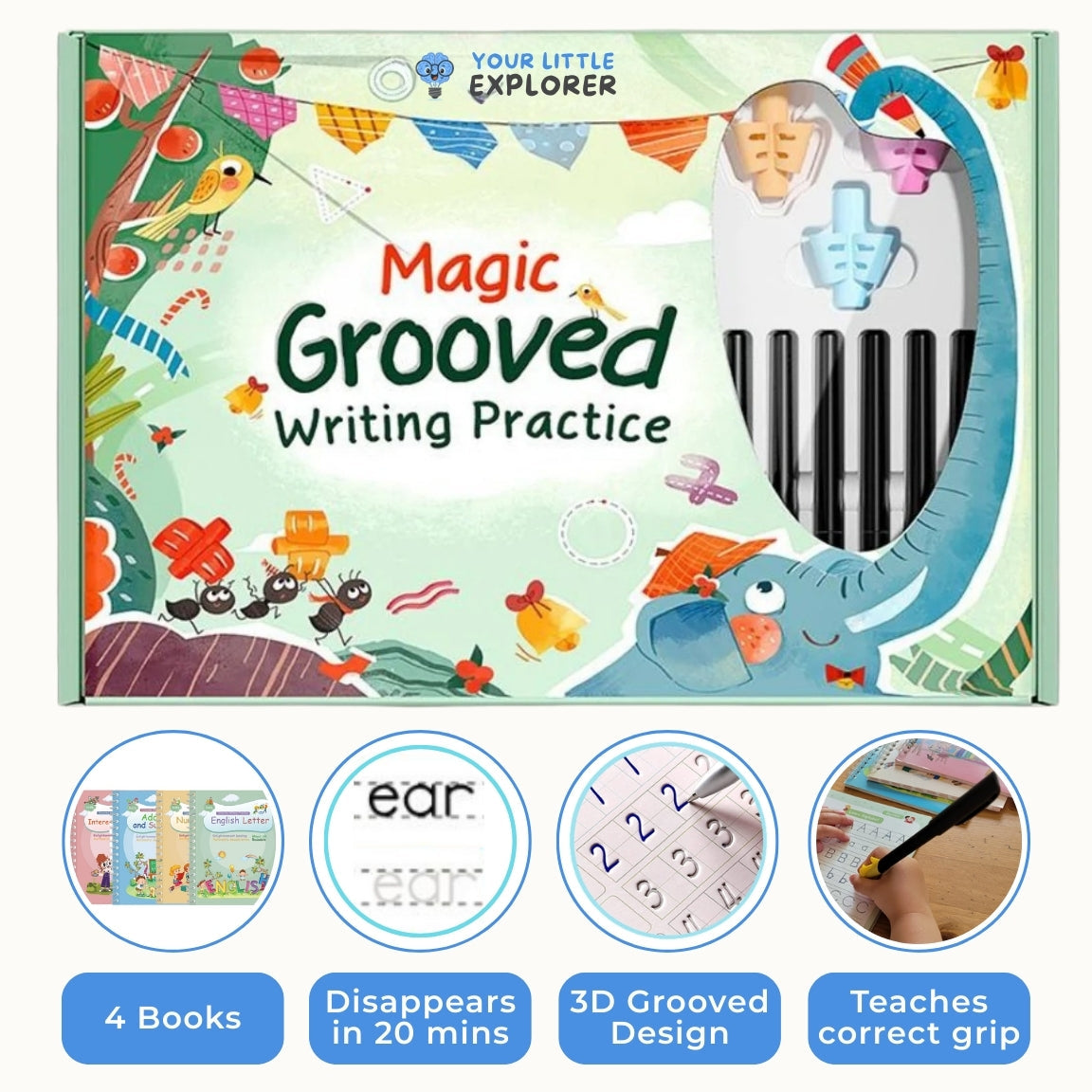 MotorMagic™ Workbooks: Full Set | Watch Them BEG for More Practice