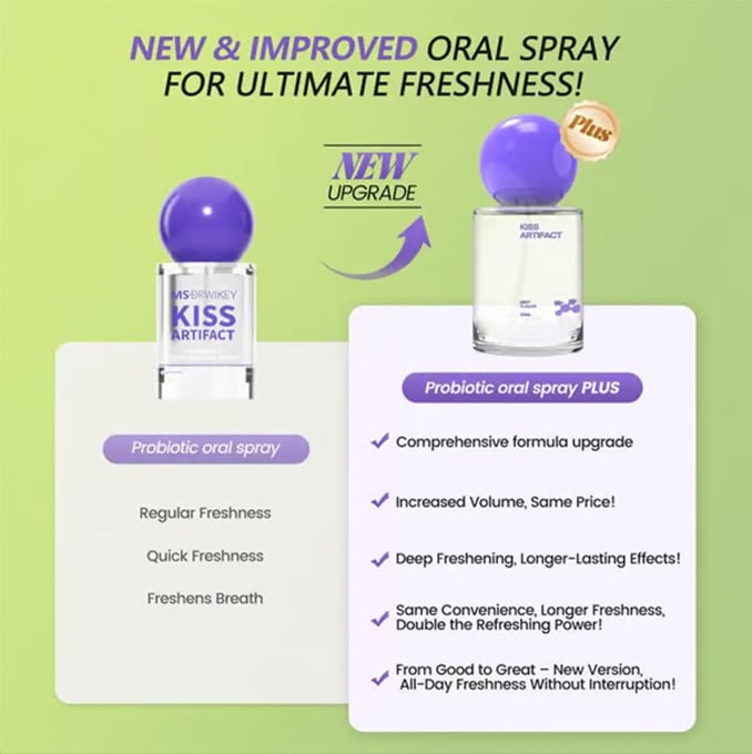 🏆Flash Sale⚡ 20K+ SOLD!🦷 Probiotic Oral Spray🍋