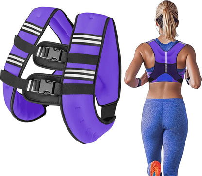 Weighted Vest with Two Adjustment Straps Men Women