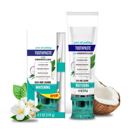 🔥$19.99 ONLY TODAY!!🎁Clearance Sale - Non Fluoride, Hydroxyapatite, Whitening Toothpaste