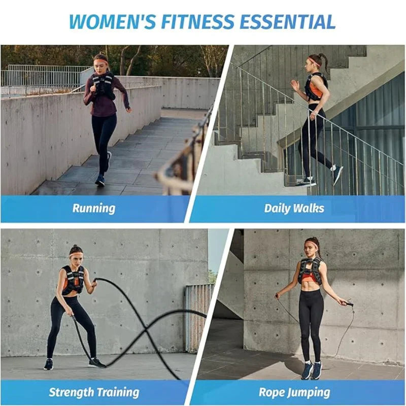 Weighted Vest --with Reflective Stripe