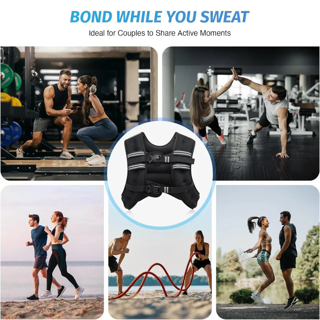 Weighted Vest --with Reflective Stripe