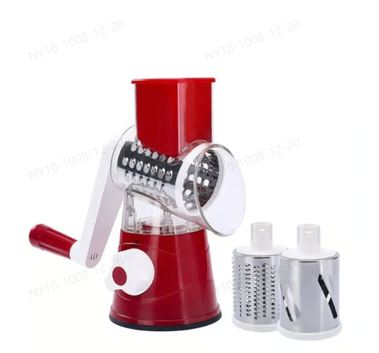 3 in 1 Rotary Cheese Grater Vegetable Slicer