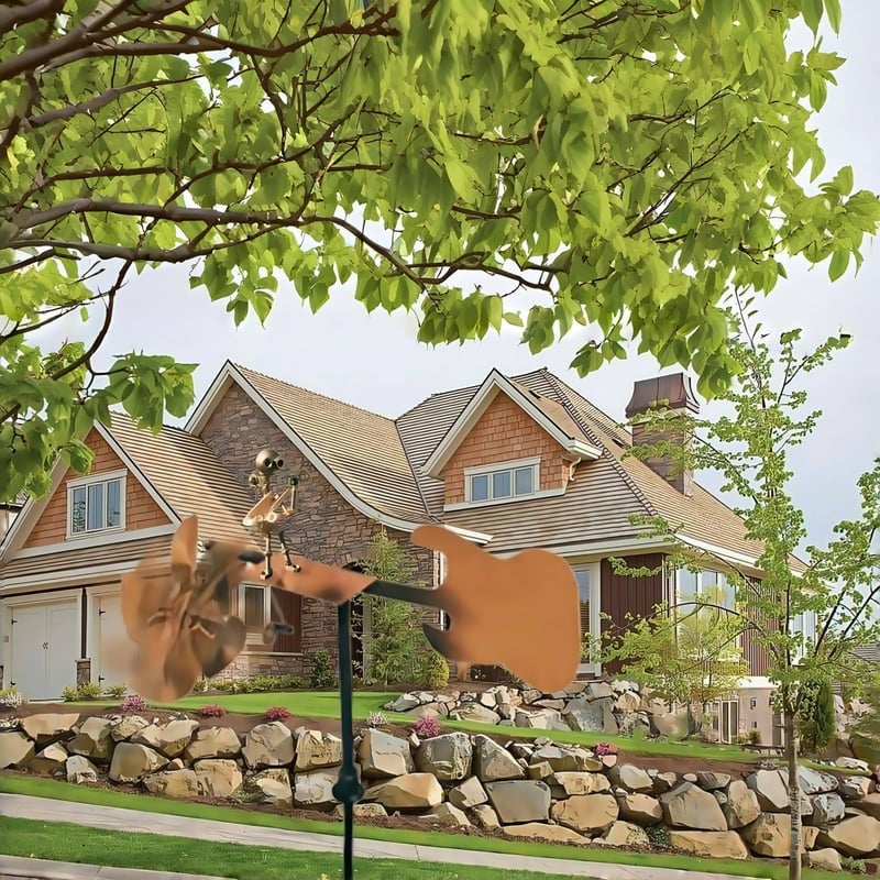 🔥Last Day: 49% OFF🔥 Handmade Metal Rock Band Windmill