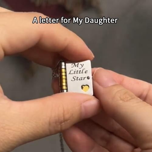 🏆Flash Sale⚡ 50K+ SOLD! ❤️‍🔥✨My Little Star Book Necklace for Daughter / Son