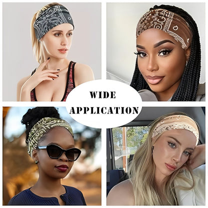 🎁Last Day 🎉Boho Paisley Printed Wide HeadBand